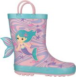 ZIGZAG Gummistiefel Rook Unisex Lila-blauw Gestreept Maat 24