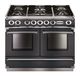 Falcon 1092 Continental Range-fornuis | Slate | Gas Cooktop | Electric Oven