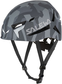 SALEWA Vega Helm, grey camo S/M 2020 Klimhelmen