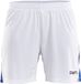 Craft Progress Contrast Short Dames - Wit / Blauw | Maat: XL