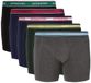 JACK & JONES PLUS SIZE JACK&JONES JACFAZE SOLID TRUNKS 5 PACK BTS PLS Jongens Onderbroeken Navy Blazer Effen 95% organisch katoen, 5% elastaan 8XL