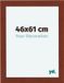 yd. Cadre photo 46x61 cm Cerisier MDF Como