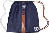 Green Wilson ROLAND GARROS CINCH BAG Navy/clay