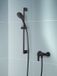 Duravit D-Code ééngreeps opbouw douchemengkraan, zwart mat