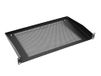Rackbasis PENN ACCESSORY Rackboden 1HE met Lüftungslöchern Zwart