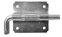 Pistoolgrendel, diameter 14 mm, verzinkt staal.