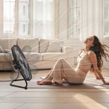 Vevor 18 inch staande ventilator 3 snelheden 360° verstelbaar kantelbaar zwart