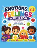 Emotions & Feelings Activity Book for Kids Ages 4-7