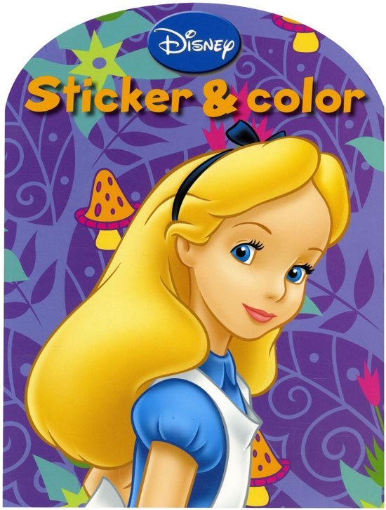 Bsn Princessen sticker & color boek