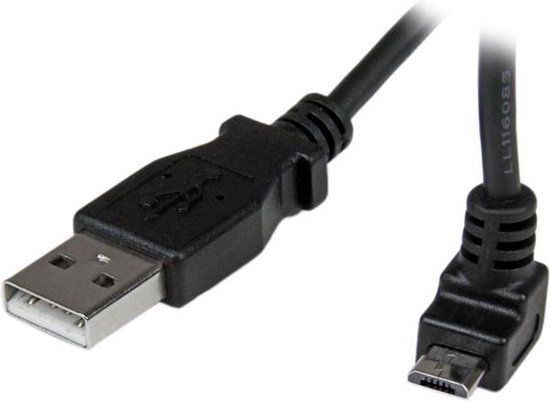 StarTech.com 1m Micro USB Kabel - USB A naar Micro-B - Zwart
