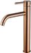 Fortifura Calvi Wastafelkraan - 33.9cm - verhoogd - opbouw - PVD - geborsteld koper