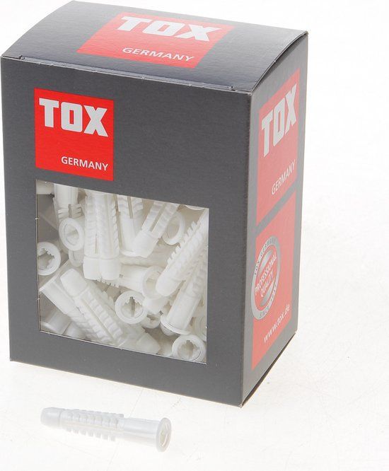 Tox univ plug 4 ASKA, kunstst, le 49mm, boorgatdiameter 8mm