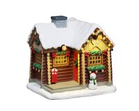 LEMAX Cabane à raquettes ornement
