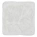 -LUXOR- living Coste Coussin d'assise en fausse fourrure, coussin de chaise comme décoration, salon ou coussin de siège, coussin d'assise douillet, chaise, coussin décoratif, 40 x 40 cm, carré, blanc, 1 pièce