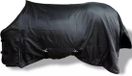 vidaXL Fleecedeken dubbele laag met kruissingels 125 cm blauw