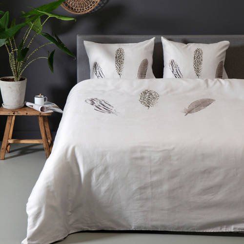 Ten Cate Satijnen Dekbedovertrek 1 Persoons - Crème