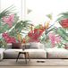 Papier peint panoramique plantes tropicales