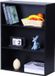 Merkloos Boekenkast - 3 planken - 82 x 60 x 24 cm - zwart