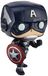 Funko - Marvel Avengers Game figuur - Captain America Gitd Exclu Pop 10 cm