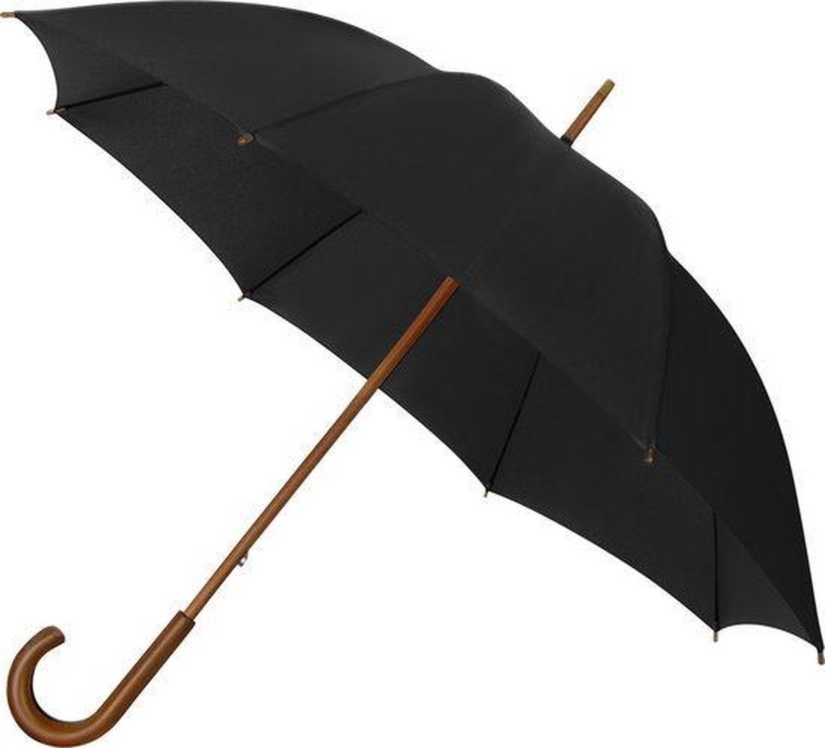 Impliva LR-99 ECO Windproof Paraplu - Zwart - 8713414817998