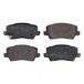 MEYLE Kit de plaquettes de frein, frein à disque MEYLE 025 229 0417
