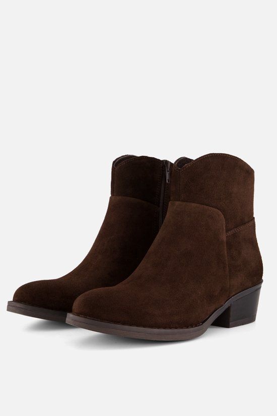 Cellini Enkellaarsjes bruin Suede - Maat 42