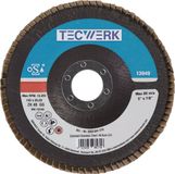 TECWERK NORDWEST Handel AG Fächerschijf D.115mm K.80 kon.INOX ZK TECWERK