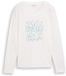 Tom Tailor - Shirt met lange mouwen en print - Maat XXXL - Whisper White