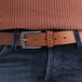 YourSurprise Ceinture cuir - Marron - Gravée - 80