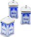 Casseroles, miniature, oignon, doré, set de 3, pour maison de poupée