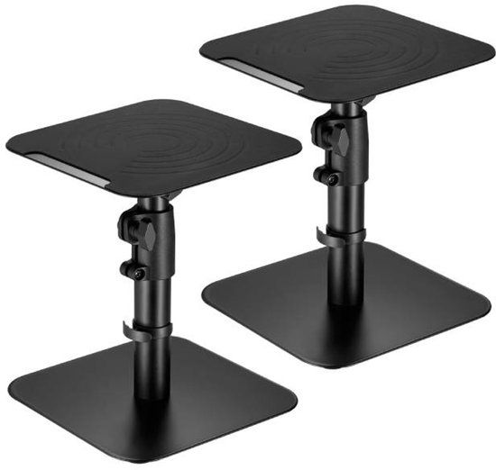 My Wall Universele Luidspreker Standaarden - Set van 2 - Kantelbaar - Hoogte verstelbaar - Tot 15kg - Zwart