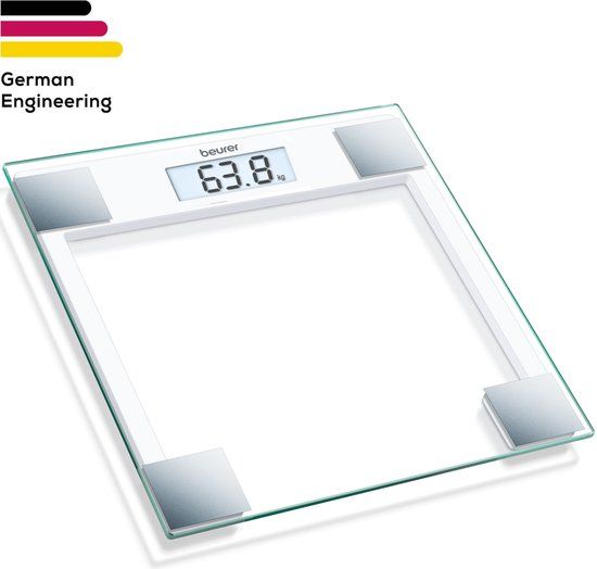 Beurer GS 14 Personenweegschaal - Digitaal - 150 kg - Zilver