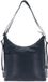 LEONHARD HEYDEN Leren schoudertas rugzak met laptopvak Hamburg Hobo Bag / Rucksack 7084 Marineblau donkerblauw