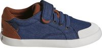 Vertbaudet Stoffen sneakers met elastische veters, kleutercollectie jeansblauw