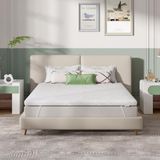 Novilla Topmatras 140 x 190 cm Geltraagschuim Matrasoplegger