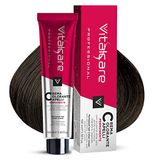 Vitalcare Haarkleurcrème met zijdeproteïnen, nr. 5/00 lichtbruin