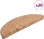 vidaXL Trapmatten 30 stuks 56x17x3 cm Beige Rechthoekig