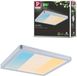 Paulmann LED-paneel Atria Shine White Select IP44 hoekig 190x190 mm 8W 1160lm Chroom mat
