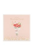 UK Greetings Valentijnsdag kaart voor vrouw - prachtig boeket ontwerp