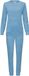 Pastunette Blue Cottage Pyjama Badstof Blauw Maat 42