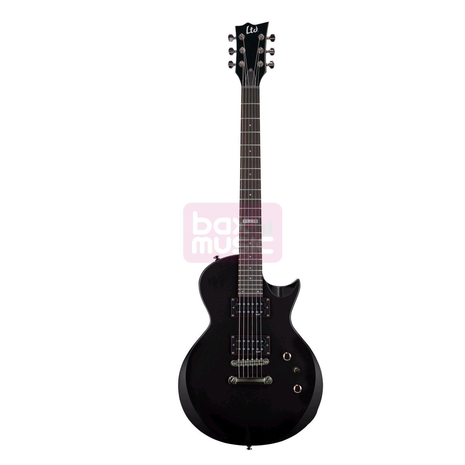 ESP LTD. EC-10 BLK elektrische gitaar Black incl. gitaartas