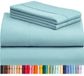 Merkloos / Sans marque Wan GmbH Bamboe lakenset 6-delig Aqua