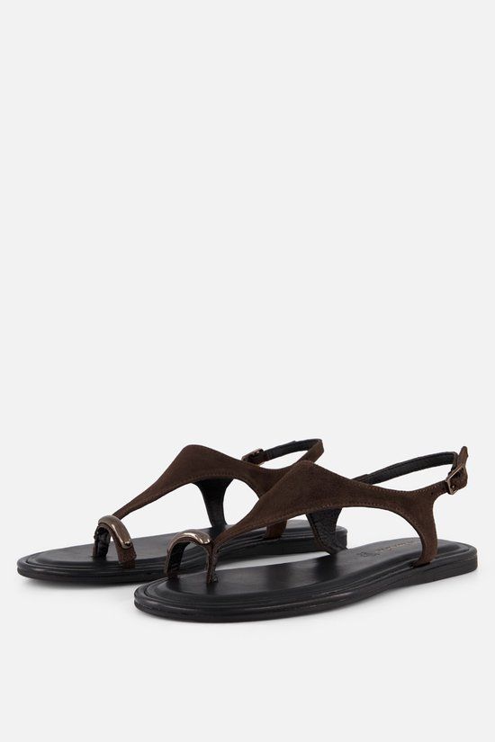 Tamaris Sandalen bruin Leer - Maat 40