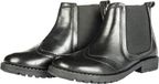 HKM Kids Jodhpur Boots Leather Black Size 34