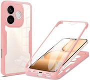 Techsuit Hoesje geschikt voor HONOR 600 Lite - ColorVerse 360 Case met Screenprotector - Roze