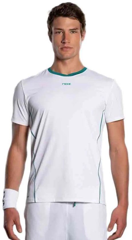 Nox Pro T-shirt Met Korte Mouwen Wit XL Man