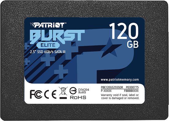 Patriot Memory Burst Elite 120GB Internal SSD - SATA 3 2.5"