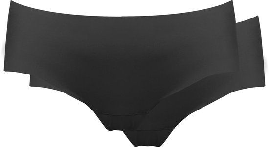 MAGIC Bodyfashion Dream Invisibles Hipster (2-Pack) - Black - Women's Size L
