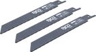 BGS Set sabelzaagbladen - voor metaal - voor BGS 7367 - 3 delig