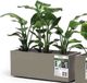Euro3Plast KEBE 100cm Taupe Jardinière Rectangulaire en Plastique